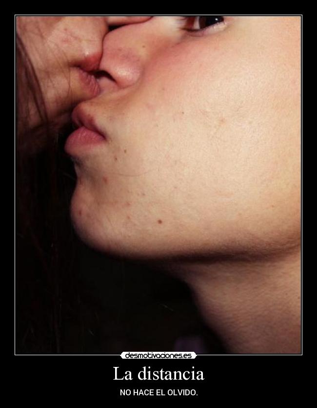 La distancia -