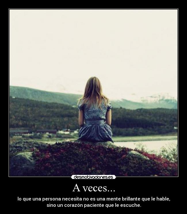 A veces... - 