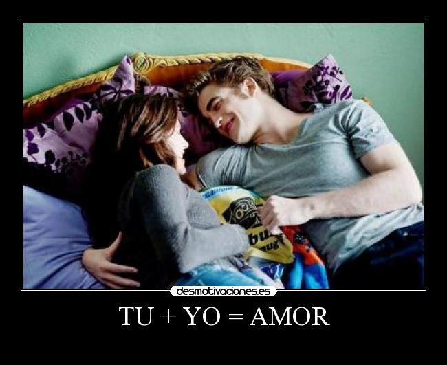 TU + YO = AMOR -