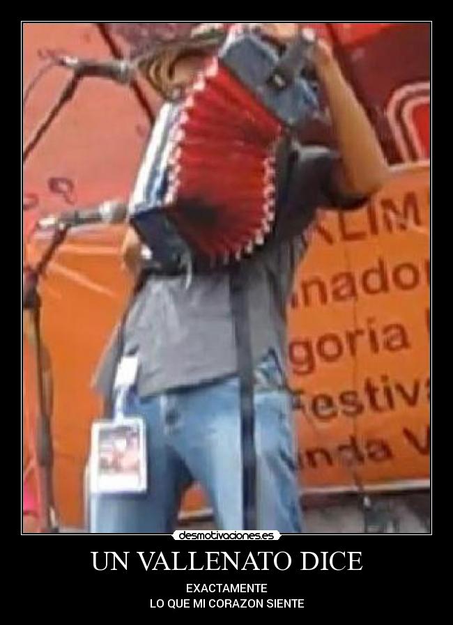 UN VALLENATO DICE -