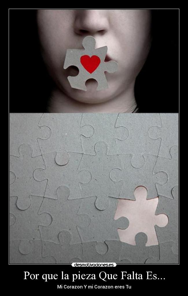 Por que la pieza Que Falta Es... -