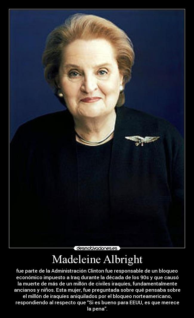 Madeleine Albright - 