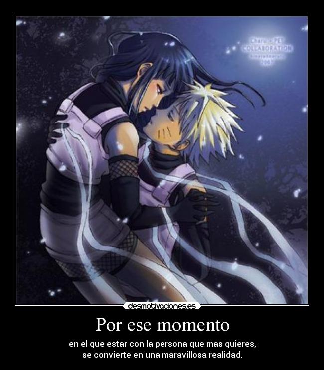 carteles naruhina naruto hinata anime manga amor tierno kolpisoto desmotivaciones