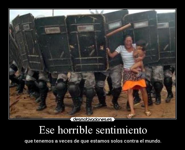 Ese horrible sentimiento - 