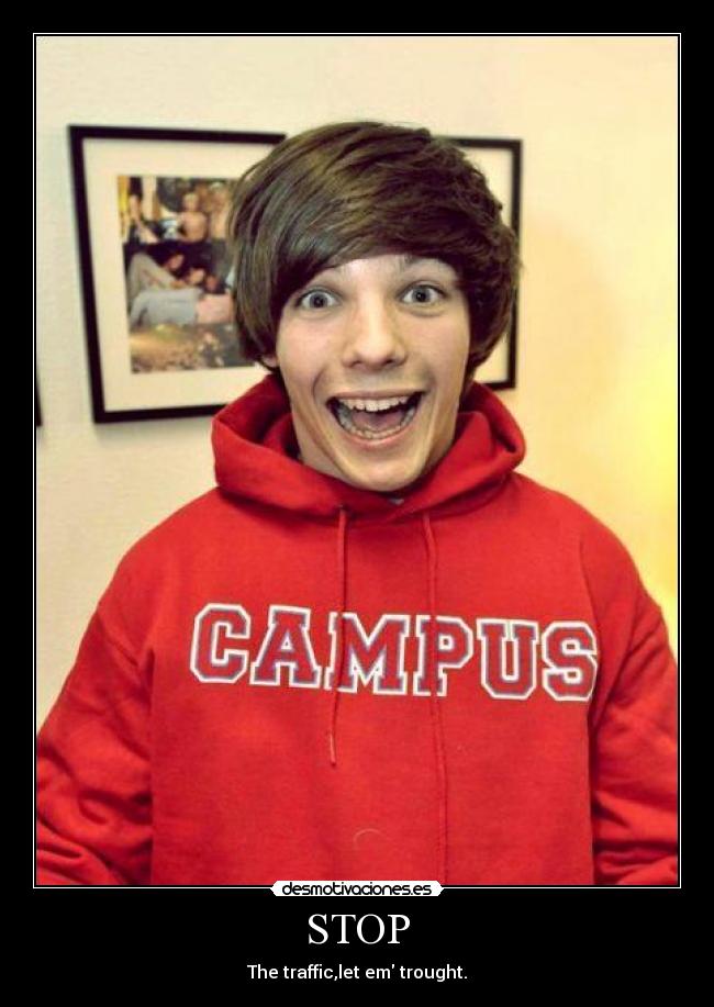 STOP - The traffic,let em trought.