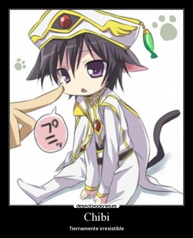 carteles chibi anime lulu code geass desmotivaciones