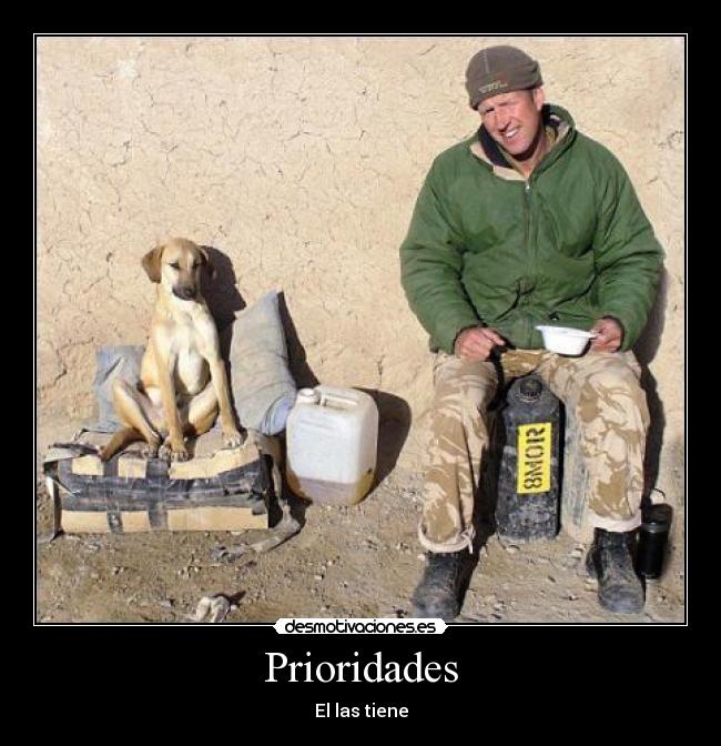 Prioridades - El las tiene