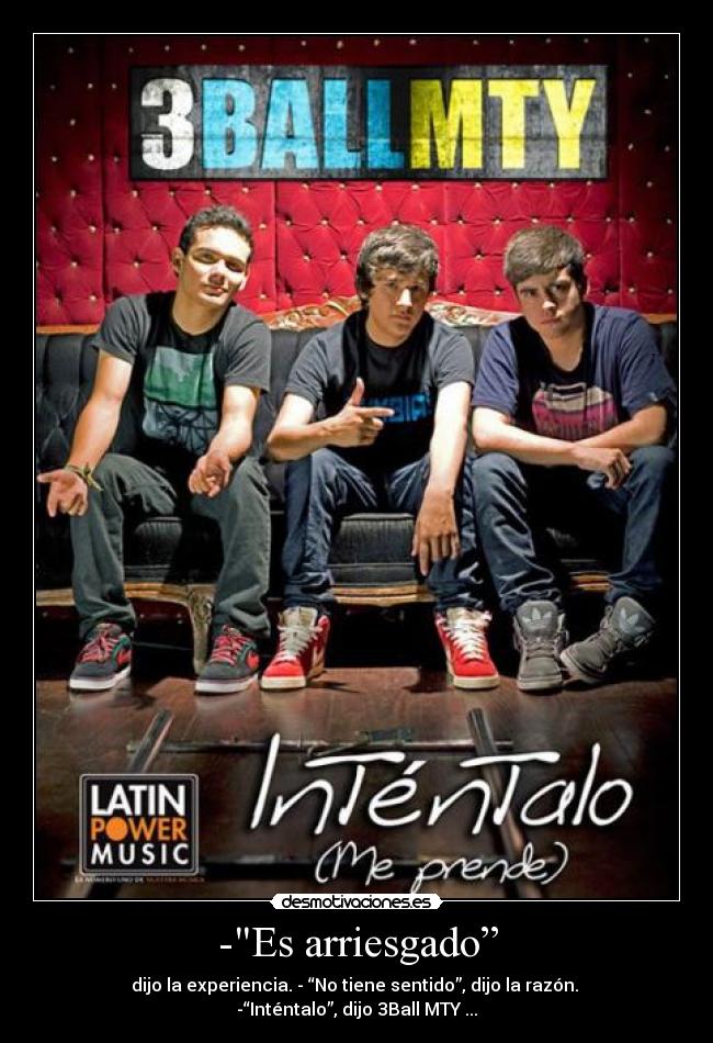 carteles amo 3ballmty desmotivaciones