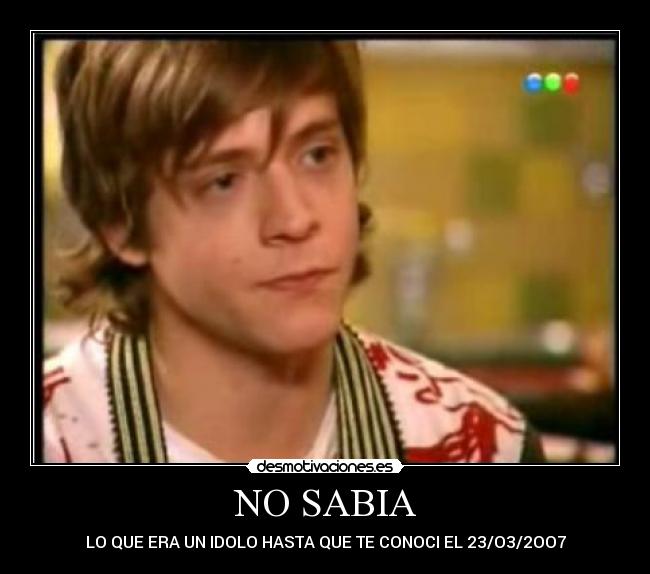 NO SABIA -
