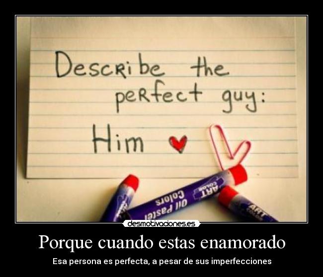 Porque cuando estas enamorado - 