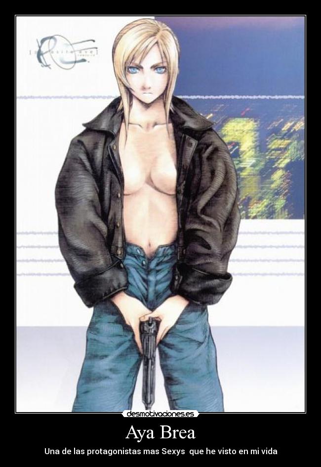 Aya Brea - Una de las protagonistas mas Sexys  que he visto en mi vida