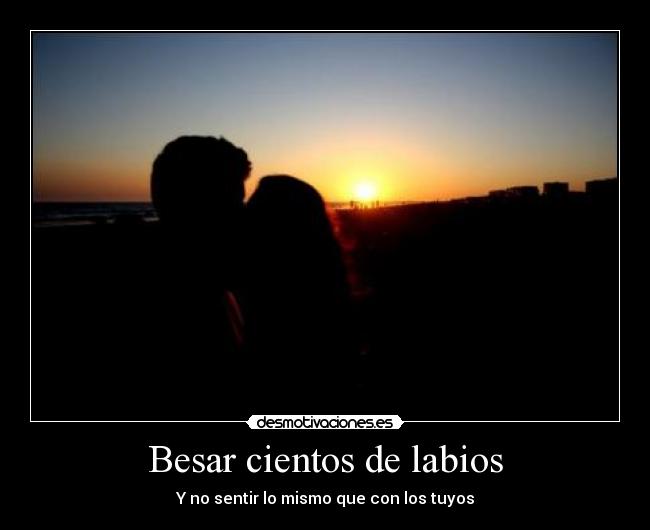 Besar cientos de labios -