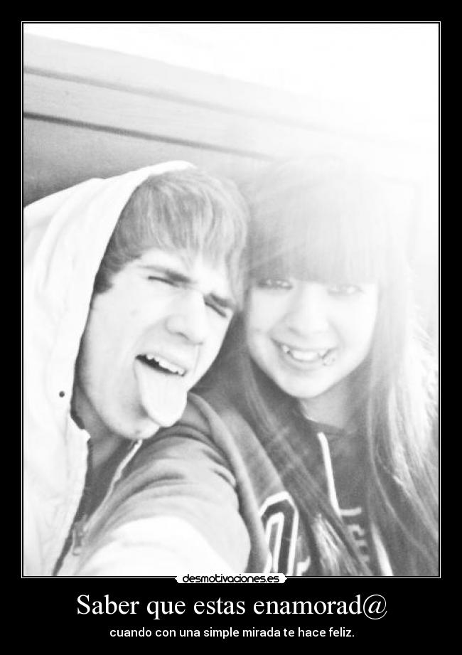 Saber que estas enamorad@ -