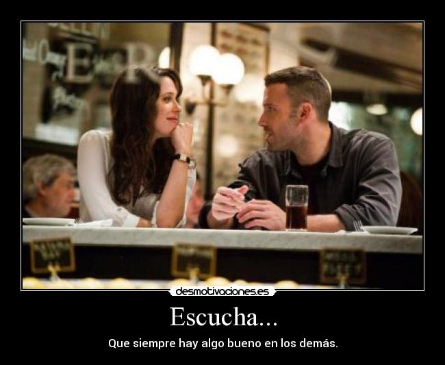 carteles escucha siempre desmotivaciones