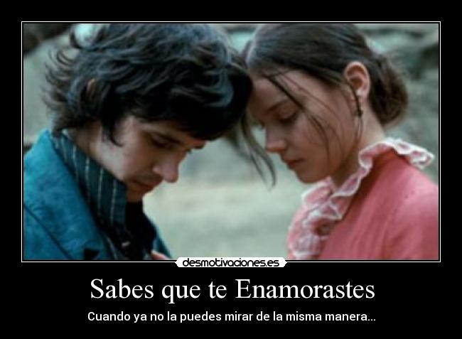 Sabes que te Enamorastes -