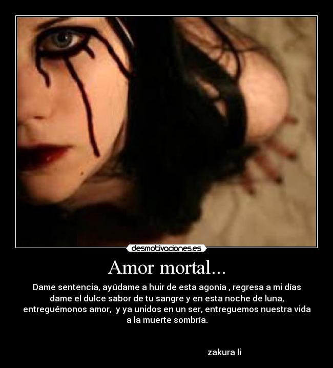 Amor mortal... - 