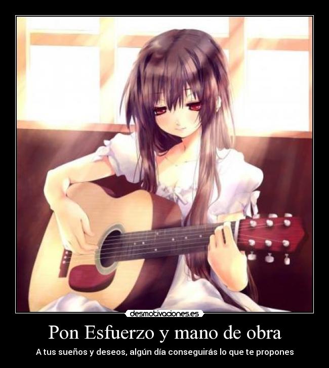 Pon Esfuerzo y mano de obra -