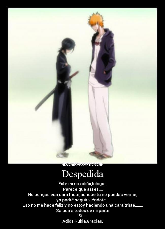 Despedida -