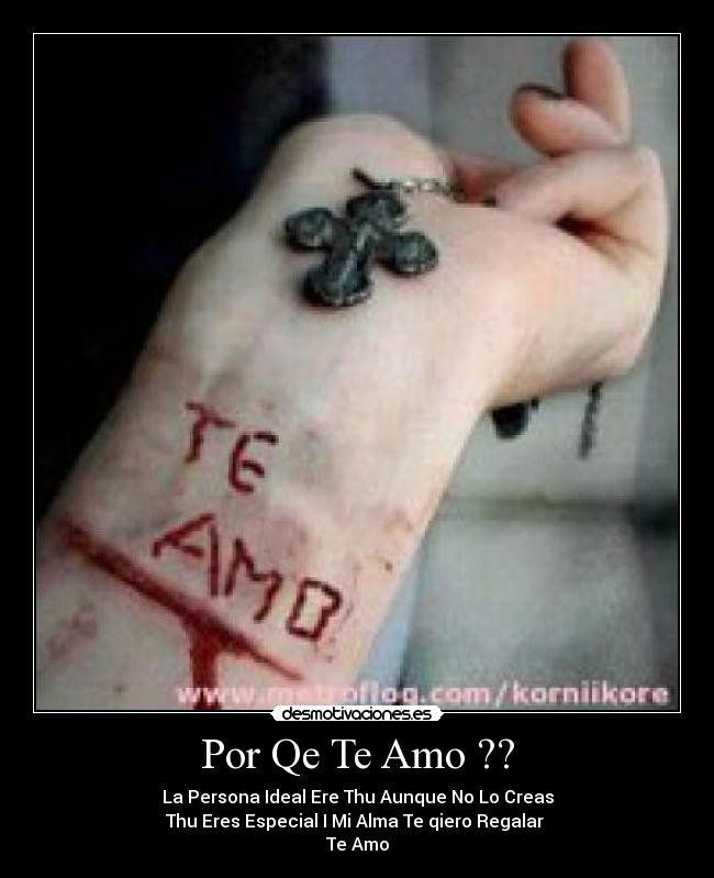 Por Qe Te Amo ?? - La Persona Ideal Ere Thu Aunque No Lo Creas
Thu Eres Especial I Mi Alma Te qiero Regalar
Te Amo
