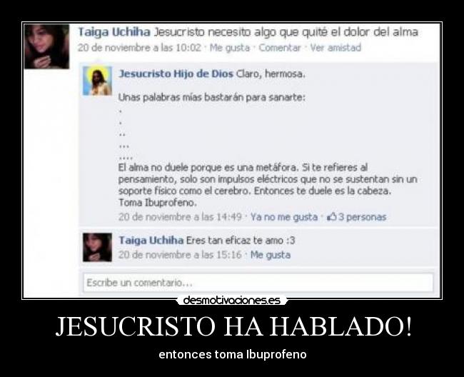 JESUCRISTO HA HABLADO! -