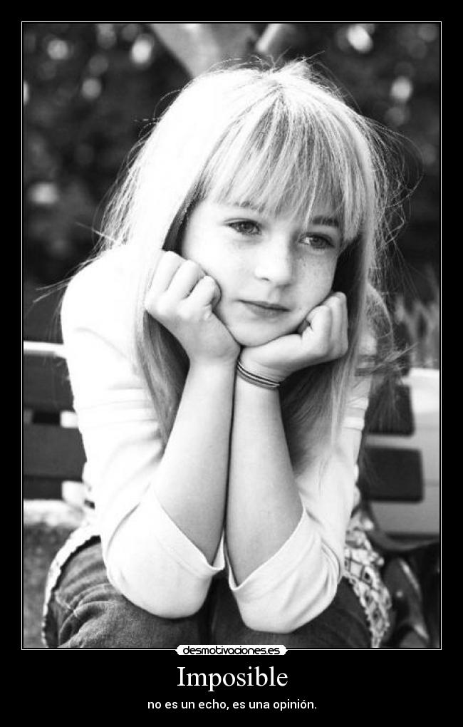 Imposible -