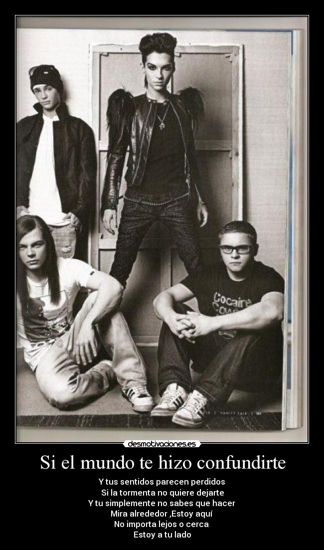 Si el mundo te hizo confundirte - Y tus sentidos parecen perdidos
Si la tormenta no quiere dejarte
Y tu simplemente no sabes que hacer
Mira alrededor ,Estoy aquí
No importa lejos o cerca
Estoy a tu lado