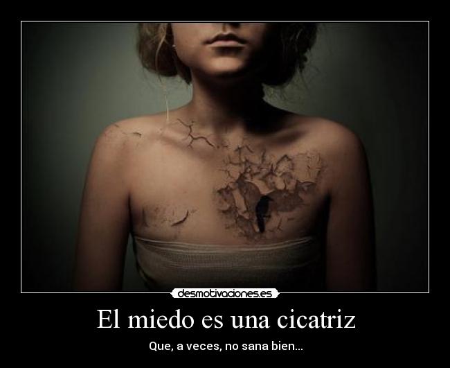El miedo es una cicatriz - 