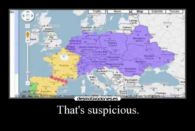 Thats suspicious. - 