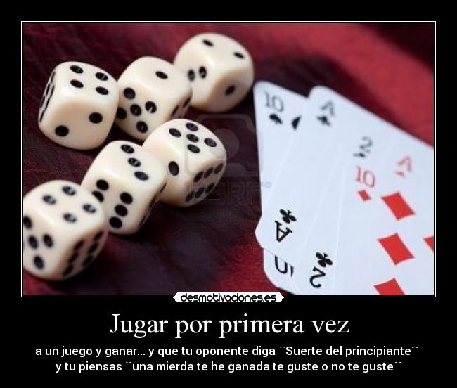 Jugar por primera vez - 