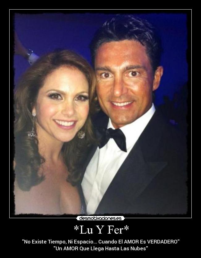 *Lu Y Fer* - No Existe Tiempo, Ni Espacio... Cuando El AMOR Es VERDADERO
Un AMOR Que Llega Hasta Las Nubes