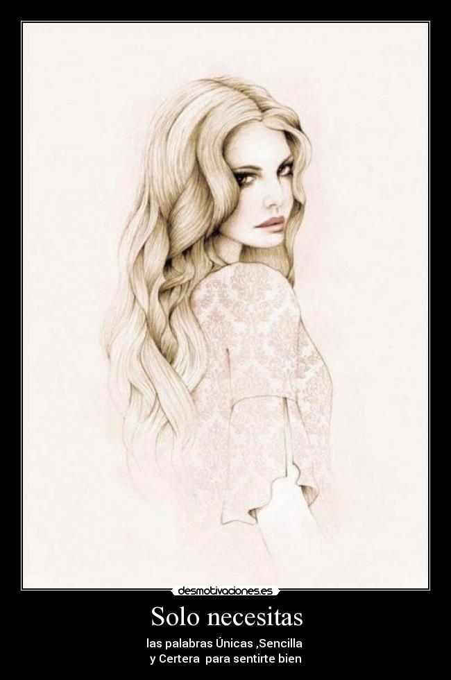 Solo necesitas - 