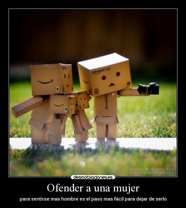 Ofender a una mujer -