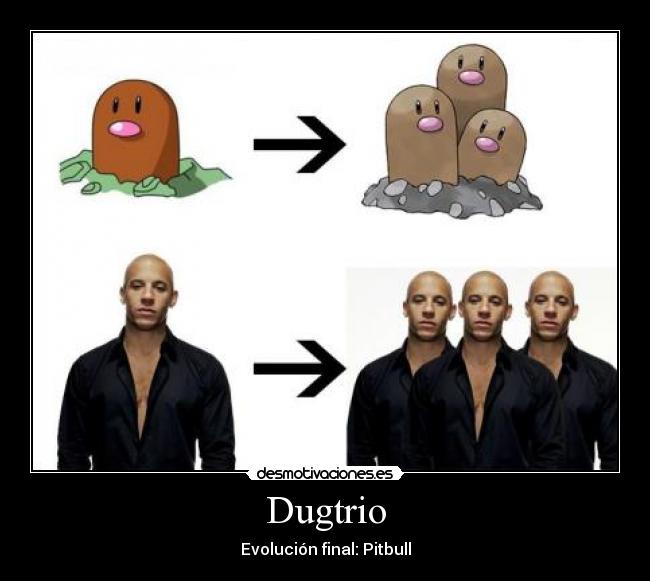 Dugtrio - Evolución final: Pitbull