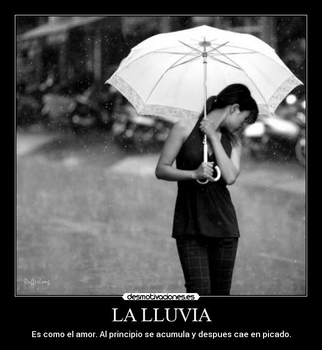 LA LLUVIA -
