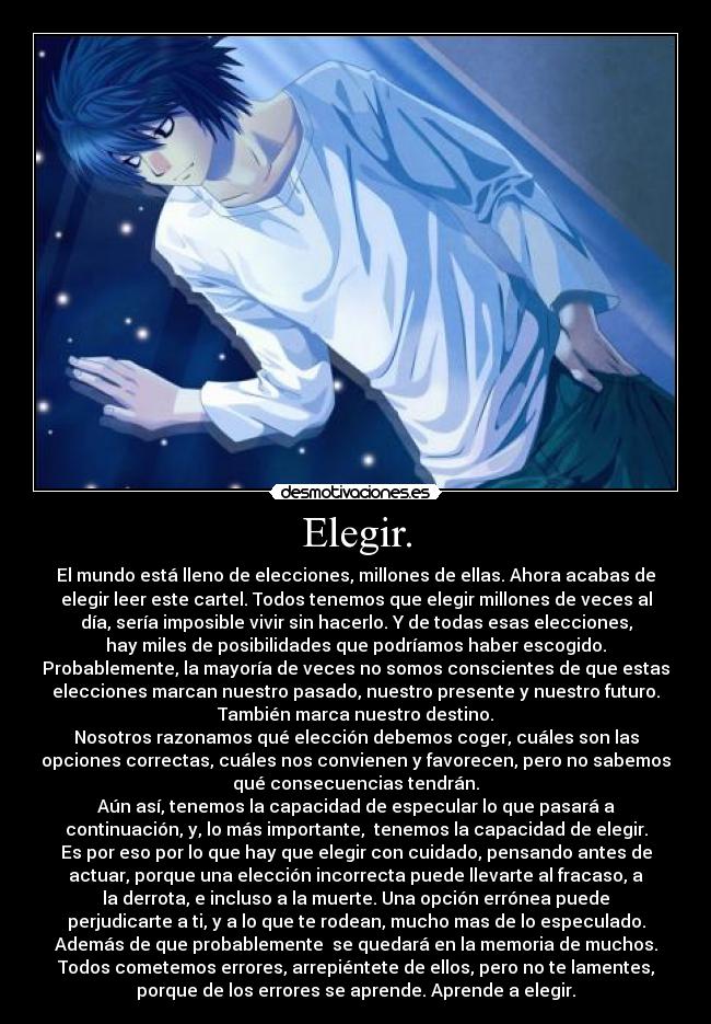 carteles death note elegir manga anime pretendo que nadie lea son pensamientos madrugada ghiblifan desmotivaciones