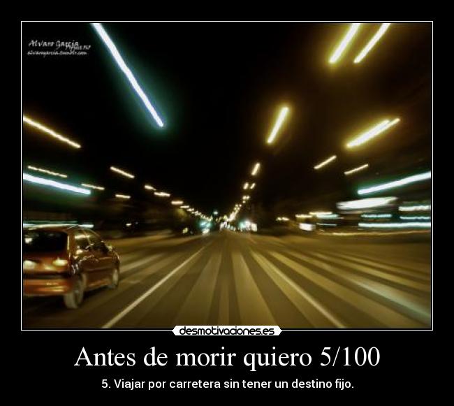 Antes de morir quiero 5/100 - 