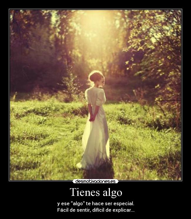 Tienes algo - 