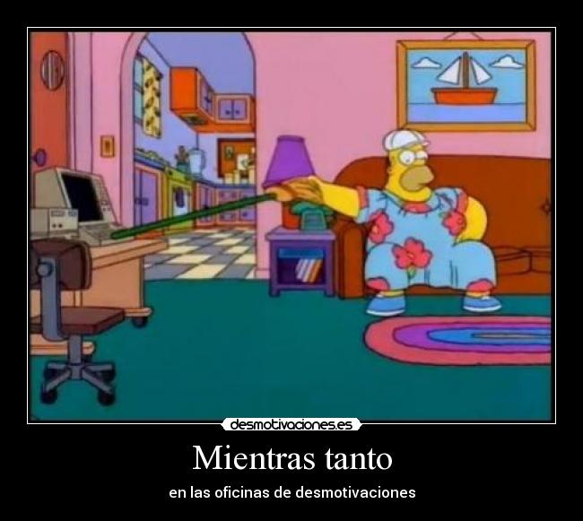 carteles homero computadora desmotivaciones