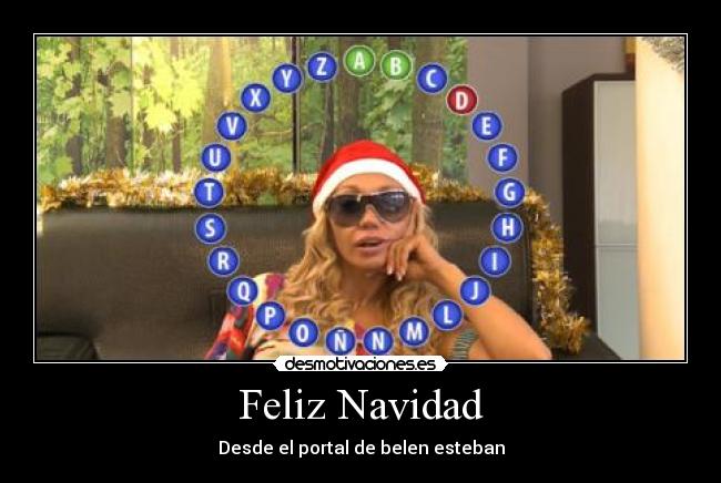 carteles navidad belen esteban desmotivaciones
