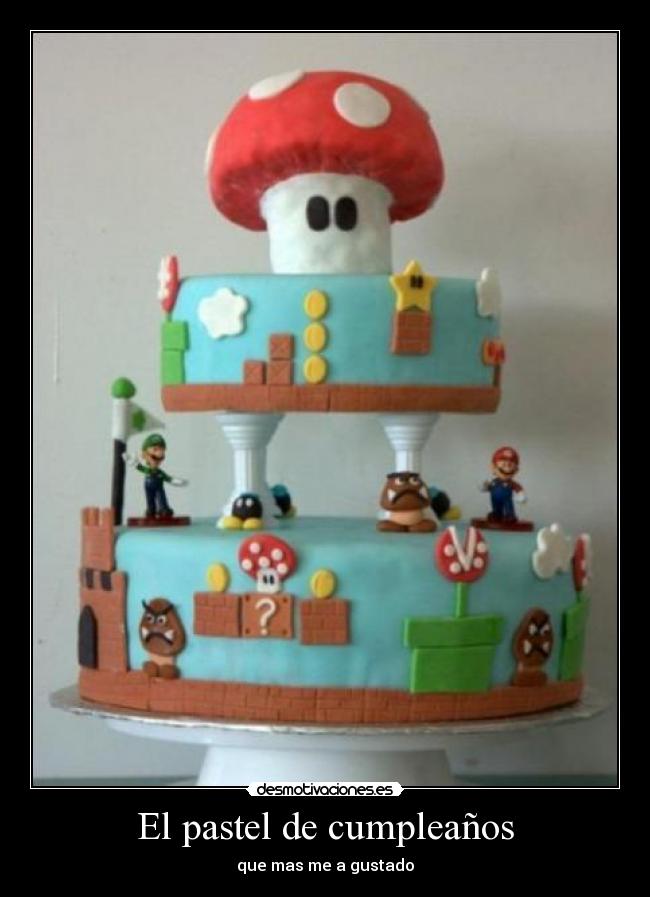 El pastel de cumpleaños -