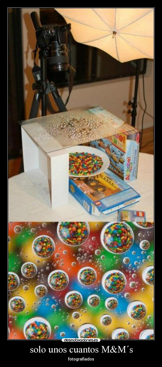 solo unos cuantos M&M´s - fotografiados