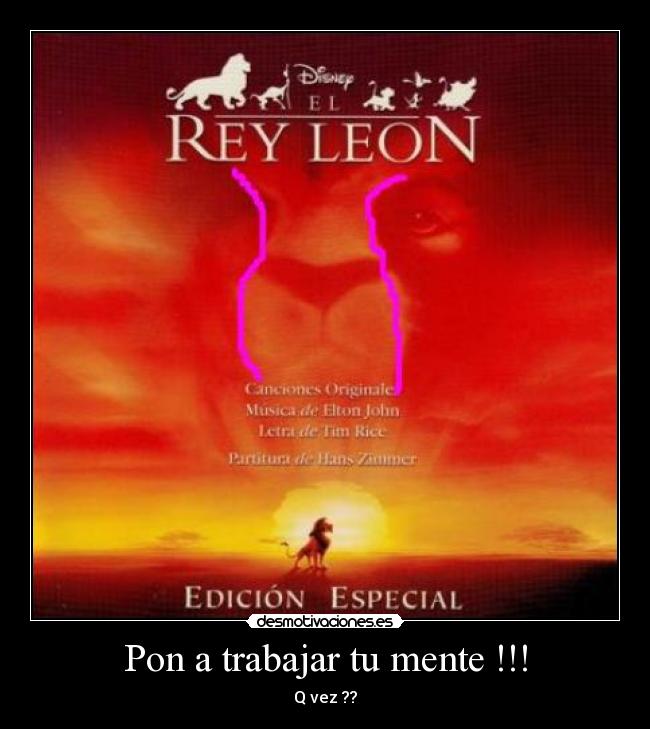 Pon a trabajar tu mente !!! -