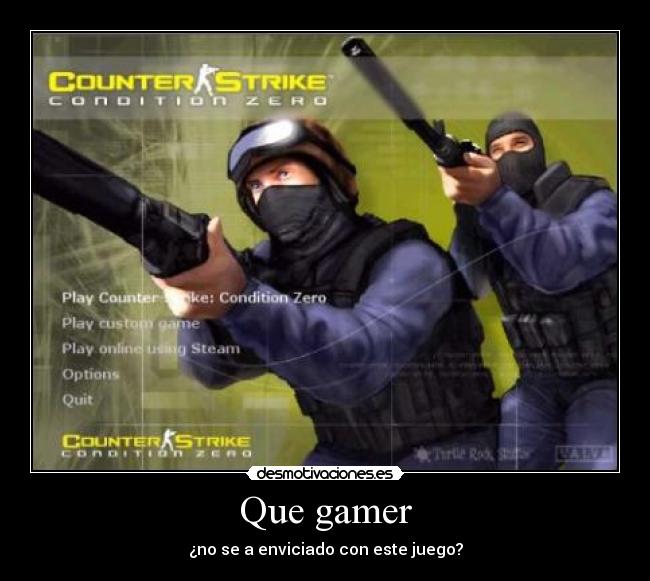 Que gamer - 