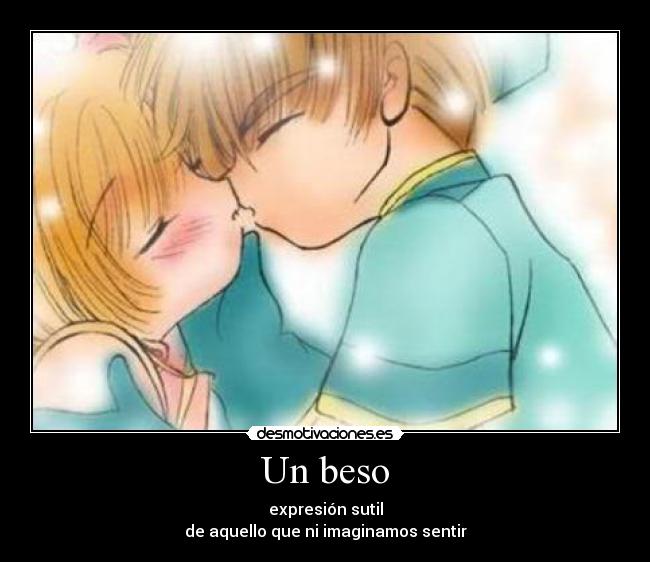 Un beso -