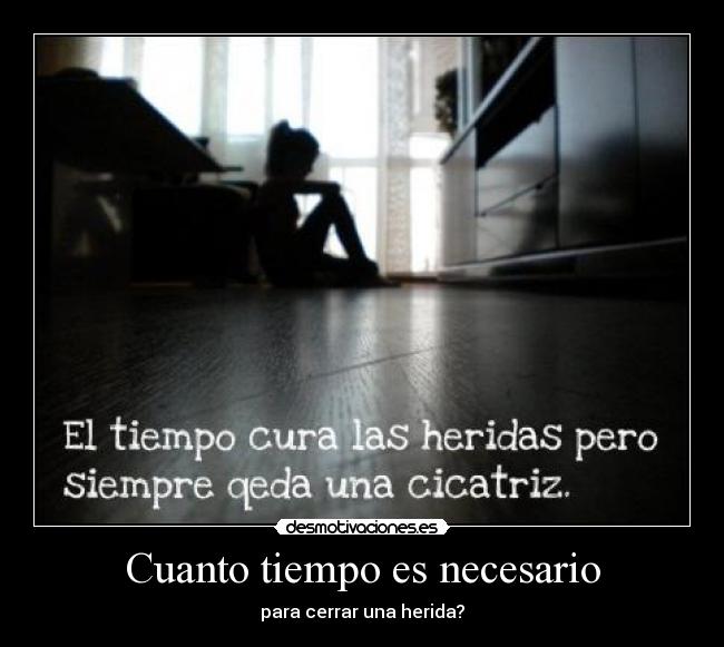 Cuanto tiempo es necesario - 