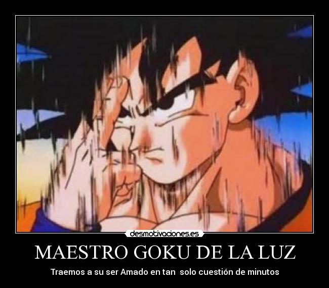 MAESTRO GOKU DE LA LUZ - Traemos a su ser Amado en tan solo cuestión de minutos