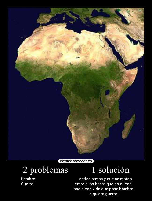 carteles problemas castor dicet asi como salvaremos africa desmotivaciones