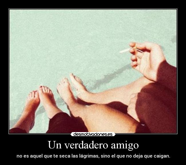 Un verdadero amigo -