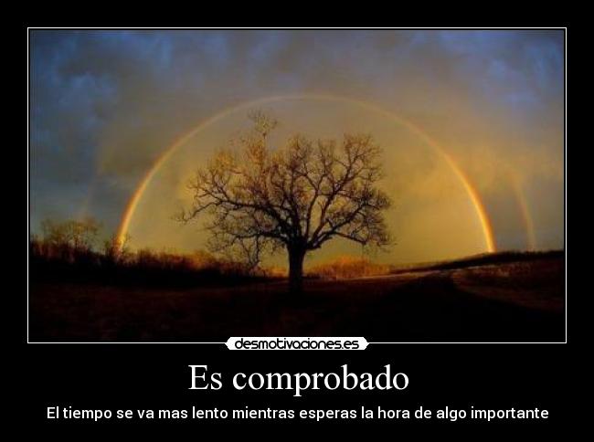 Es comprobado - 