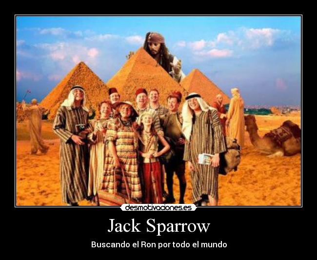 Jack Sparrow - Buscando el Ron por todo el mundo